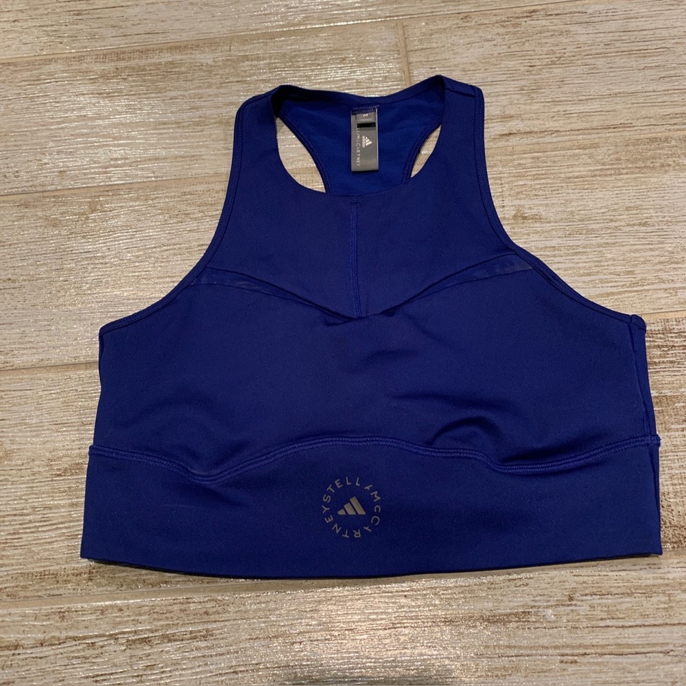 Adidas by Stella McCartney Blue Sports Bra